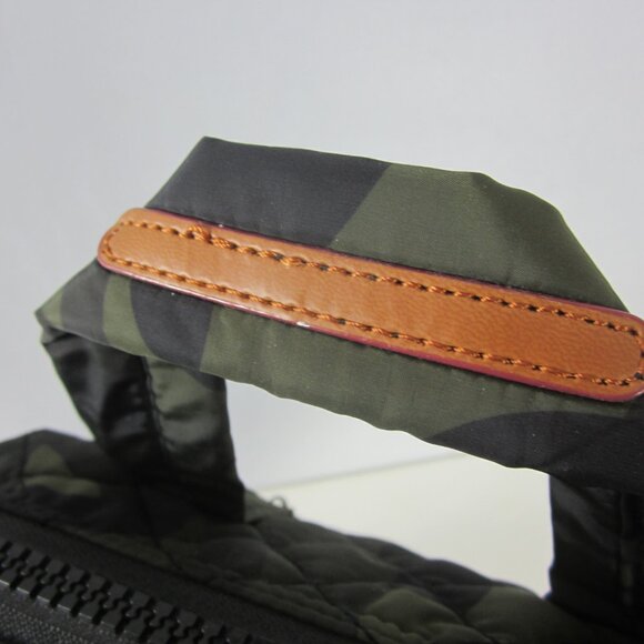 NEW BC Bags Womens Camo Olive Green Black Mini Quilted Bag Handbag Small NWT - Picture 5 of 15